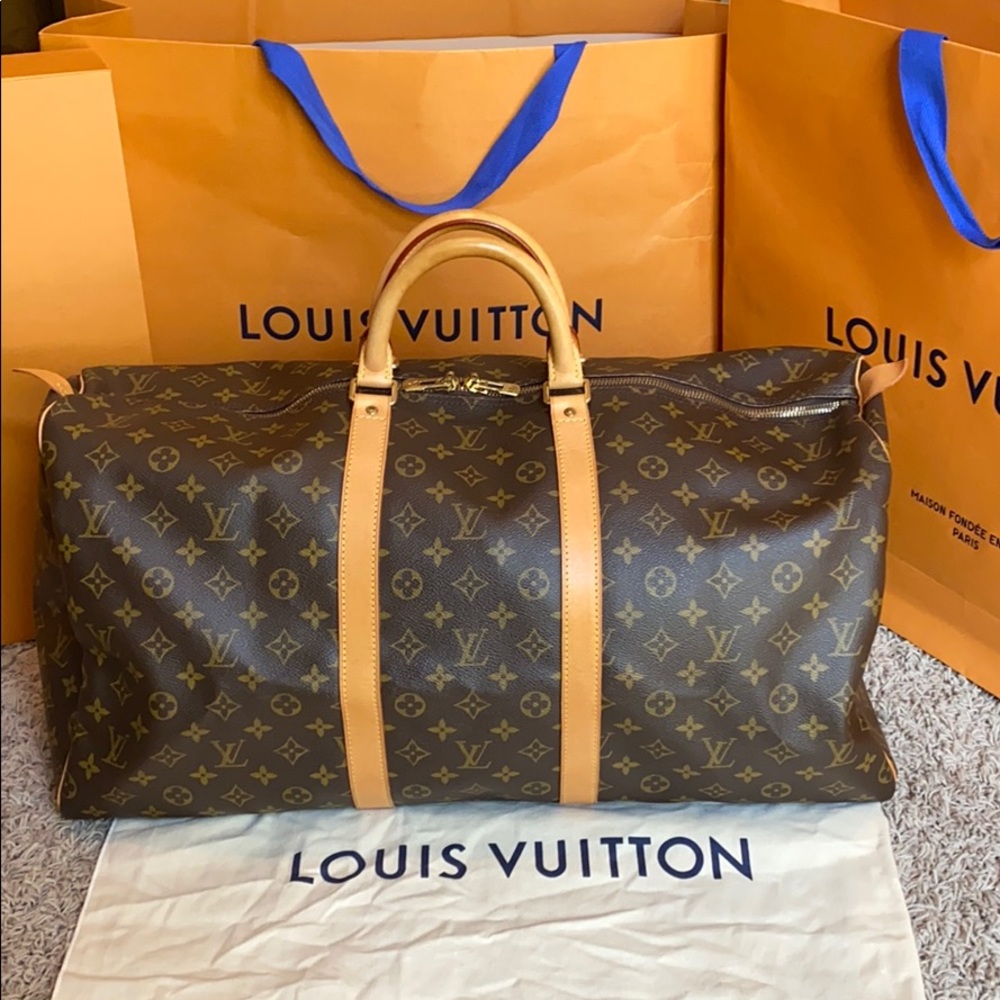 *Super Clean* Louis Vuitton Keepall 55